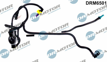 DR. MOTOR Przewód przelewowy paliwa DRM6501 CITROEN C1 1,4HDI 05-