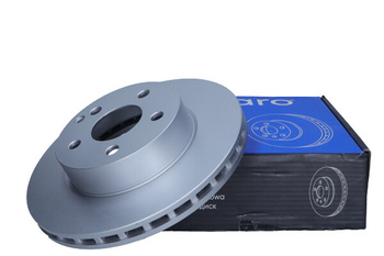 QUARO Tarcza hamulcowa przednia MERCEDES W204 07- Z powłoką antykorozyjną QD4369