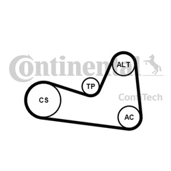 CONTITECH Zestaw paska wielorowkowego 6PK1200K1 RENAULT 1.4/1.6