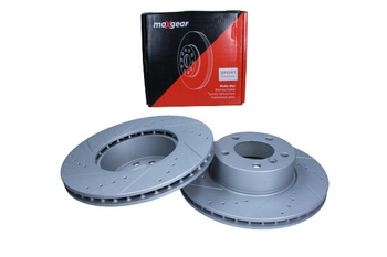 MAXGEAR Tarcza Hamulcowa BMW Przód E90 05- 318-325 19-1321SPORT 300X24 Nawiercana i Nacinana, Z Powłoką Antykorozyjną