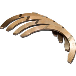 GMP PÓŁPIERŚCIEŃ DYST. WAŁU KORB. KAMAZ NOM MIEDŹ, G=4,038MM, KPL 4SZT. 740.1005183_84