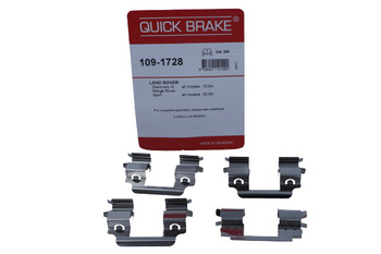 QUICK BRAKE ZESTAW INSTALACYJNY KLOCKÓW HAMULCOWYCH TYŁ DISCOVERY 04