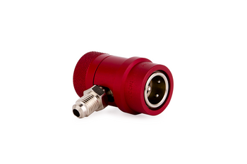 Szybkozłącze do klimatyzacji 7/16-20 UNF F.ACR 1/4 SAE45 90 J639 R134A RED 800255324 - Stucchi