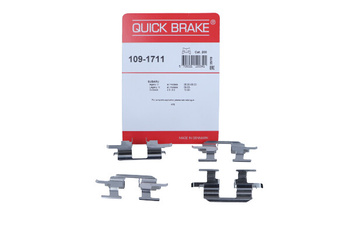 QUICK BRAKE Zestaw montażowy klocków hamulcowych QB109-1711 - Subaru Forester/Impreza/Legacy 98-