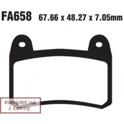 EBC Klocki Hamulcowe Motocyklowe EBCFA658