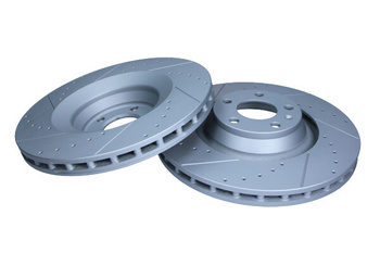 MAXGEAR 19-2492SPORT Tarcza hamulcowa przód AUDI A6 04- 347mm nawiercana i nacinana, z powłoką antykorozyjną