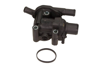 MAXGEAR KRÓCIEC UKŁADU CHŁODZENIA (OBUDOWA TERMOSTATU) 18-0396 FORD FOCUS 1,8-2,0B 98-04 KPL Z TERMOSTATEM I USZCZELKĄ