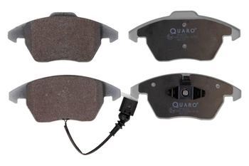 QUARO Klocki hamulcowe VW przód CC/EOS/Golf/Jetta/Passat/Polo 03- (156mm) z czujnikiem QP4073