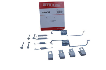 QUICK BRAKE QB105-0798 Zestaw montażowy szczęk hamulcowych Mazda 626 V 1998-2002