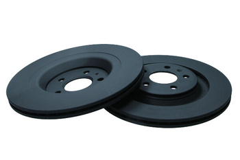 QUARO Tarcza Hamulcowa QD0313HC VW / AUDI A5 (07-) TYŁ, Wysoko Nawęglana, Z Powłoką Antykorozyjną