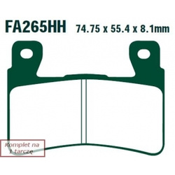 EBC KLOCKI HAM. MOTO.  HONDA VTR 1000 (02-07)/  CBR 900 FIREBLADE (918CC) (98-99)