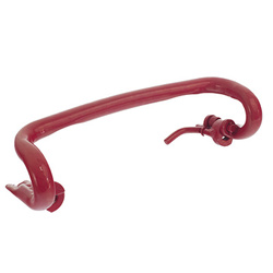 GMP KLIN POD KOŁA (BLOKADA) PROSTY PRAWY CZERWONY, DO LAWET TYPU KASSBOHRER GMPRED01H