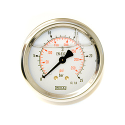 WIKA Manometr 1/4 tył, 0- 25 BAR B711-W063025T