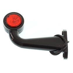 GMP LAMPA OBRYSOWA BIAŁO-CZERWONA DIODOWA LEWA GMP1023LSM