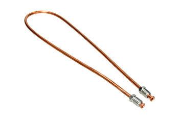 Przewód Hamulcowy Miedziany z Końcówkami Typu 2DF-2DF Długość 600 mm 2DF-2DF 0600