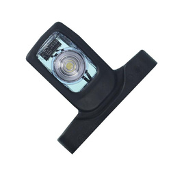 WAŚ LAMPA OBRYSOWA BIAŁO-CZERW.-POM. DIODOWA NA WYSIĘG. PROSTYM, L/P, 12/24V W62.