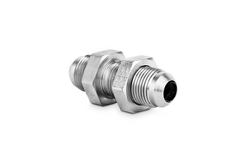 Złączka prosta grodziowa z przeciwnakrętką 1 1/16” JIC 5110-12 - IMM / Interpump