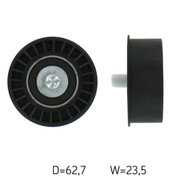 SKF ROLKA PASKA ROZRZĄDU OPEL 1,4/1,6 16V ZWROTNA 23