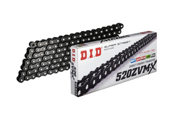 D.I.D ŁAŃCUCH NAPĘDOWY MOTO DID 520 ZVMX X-RING Czarny 114 ogniw Otwarty + Ogniwo DID520ZVMXBK&BK-114