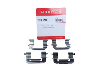 QUICK BRAKE ZESTAW MONTAŻOWY KLOCKÓW HAMULCOWYCH QB109-1776 OPEL PRZÓD ZAFIRA/INSIGNIA 08-