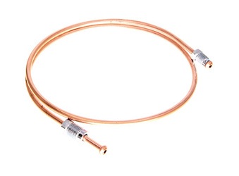 PITER PARTS Miedziany Przewód Hamulcowy PPH080 B-A - Długość 800mm z Końcówkami Typ B-A