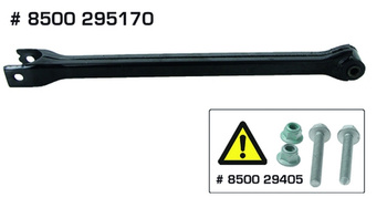 TRISCAN Drążek wahacza 8500295170 VW Bora/Golf 4, Audi A3/TT Tył Lewy/Prawy 4Motion 519mm