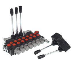 ROZDZIELACZ HYDRAULICZNY 7-SEKCYJNY 40L/MIN + JOYSTICK 07P40JOY