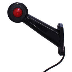 GMP LAMPA OBRYSOWA BIAŁO-CZERWONA DIODOWA NA WYSIĘGNIKU UKOŚNYM, LEWA DŁUGA GMP98241084PH