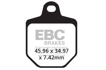 EBC KLOCKI HAMULCOWE MOTO EBCFA433/4 KTM SMR 560 (07)