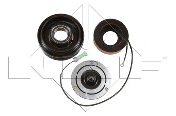 NRF Sprzęgło kompresora klimatyzacji 380038 DENSO 7SBU16C 6PK/126MM 12V AUDI / VW 95-