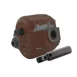 Żeliwna wzmocniona pompa hydrauliczna Ursus C-360, C-4011, C360, C4011 + zawór bezpieczeństwa. 60/46.546.310/w , 0046/54-631/0