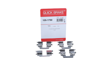 QUICK BRAKE Zestaw Instalacyjny Klocków Hamulcowych QB109-1750 HONDA TYŁ CIVIC 05-