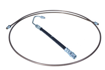 DELPHI Przewód Hamulcowy Elastyczny LH7650 RENAULT Tył Kangoo 1,2-1,6 08- Lewy