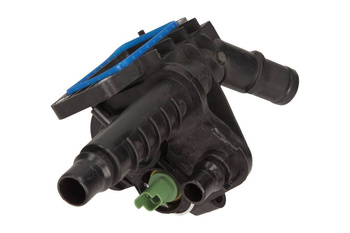 MAXGEAR Termostat z obudową 18-0419 Citroen C3/C4/Berlingo/Peugeot 206/207/5008/Partner 1.4/1.6 HDI (Komplet)