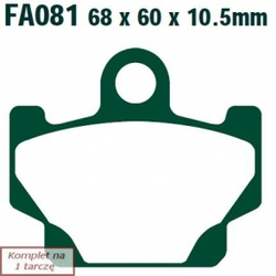 EBC KLOCKI HAMULCOWE MOTO YAMAHA DT 80 LC (37A) (81-84)