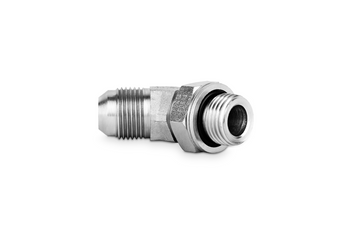 Przyłączka kolankowa z przeciwnakrętką 45° 1/2” BSP-1 1/16” JIC 204722.3 - CAST