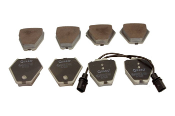 QUARO QP4226 Klocki Hamulcowe VW A6 Przód (8szt)