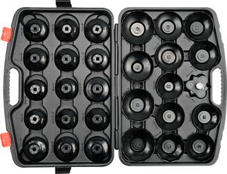 YATO Klucze nasadowe do filtrów oleju Komplet 30 szt. YT-0596