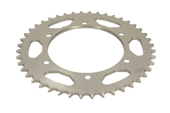 AFAM ZĘBATKA NAPĘDZANA TYŁ MOTO. STALOWA OCYNKOWANA SREBRNA