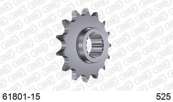 AFAM ZĘBATKA NAPĘDOWA PRZÓD MOTO. STALOWA