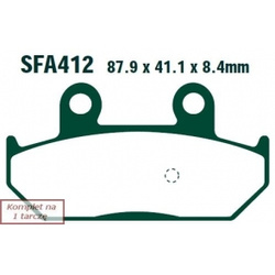EBC KLOCKI HAMULCOWE SKUTEROWE HH EBCSFA412HH do SUZUKI AN 650 K3 BURGMAN (03)