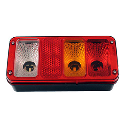 WAŚ LAMPA TYLNA ZESP. 4-SEGM. PRAWA Z OŚW. TABLICY REJ. Z BOKU - Z GNIAZDEM W29PB