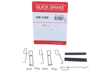QUICK BRAKE Zestaw montażowy klocków hamulcowych QB109-1265 - Renault P. Twingo 1,2 96-07