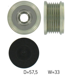 SKF Koło Pasowe Alternatora PEUGEOT VKM03306