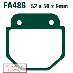 EBC Klocki Hamulcowe Motocyklowe EBCFA486