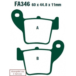 EBC KLOCKI HAMULCOWE MOTO. HONDA CRF 250 (04-07)