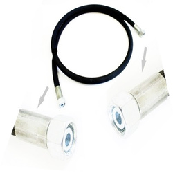 PRZEWÓD HYDR. GWINT M22X1,5, AA-13-1000 PROSTE/PROSTE, 16MPA 336631105520