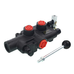 GMP ROZDZIELACZ HYDRAULICZNY 1-SEKCYJNY 80L/MIN, Z PRZYSPIESZACZEM DO ŁUPARKI GMPP81H