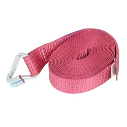 PAS TRANSPORTOWY 5,0T, 7,5M B=50MM, ERGO NKPL, CZERWONY, BEZ GRZECHOTKI, METKI 2025, EN 12195-2, TUV NORD 5T8MERGOBG