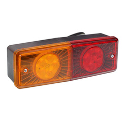 KLOSZ-MOT LAMPA TYLNA ZESP. 2-SEGM. L/P PRZYCZEPKA PROSTOKĄTNA, DIODOWA, Z PRZEWODEM,12/24V JMFD1